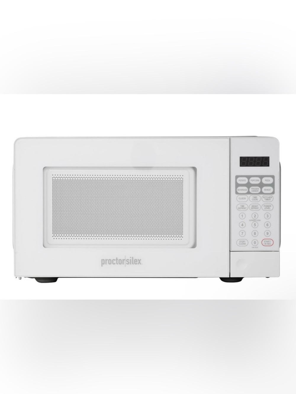 Proctor Silex 700W 0.6cu ft Countertop
Microwave Oven White
New in Box